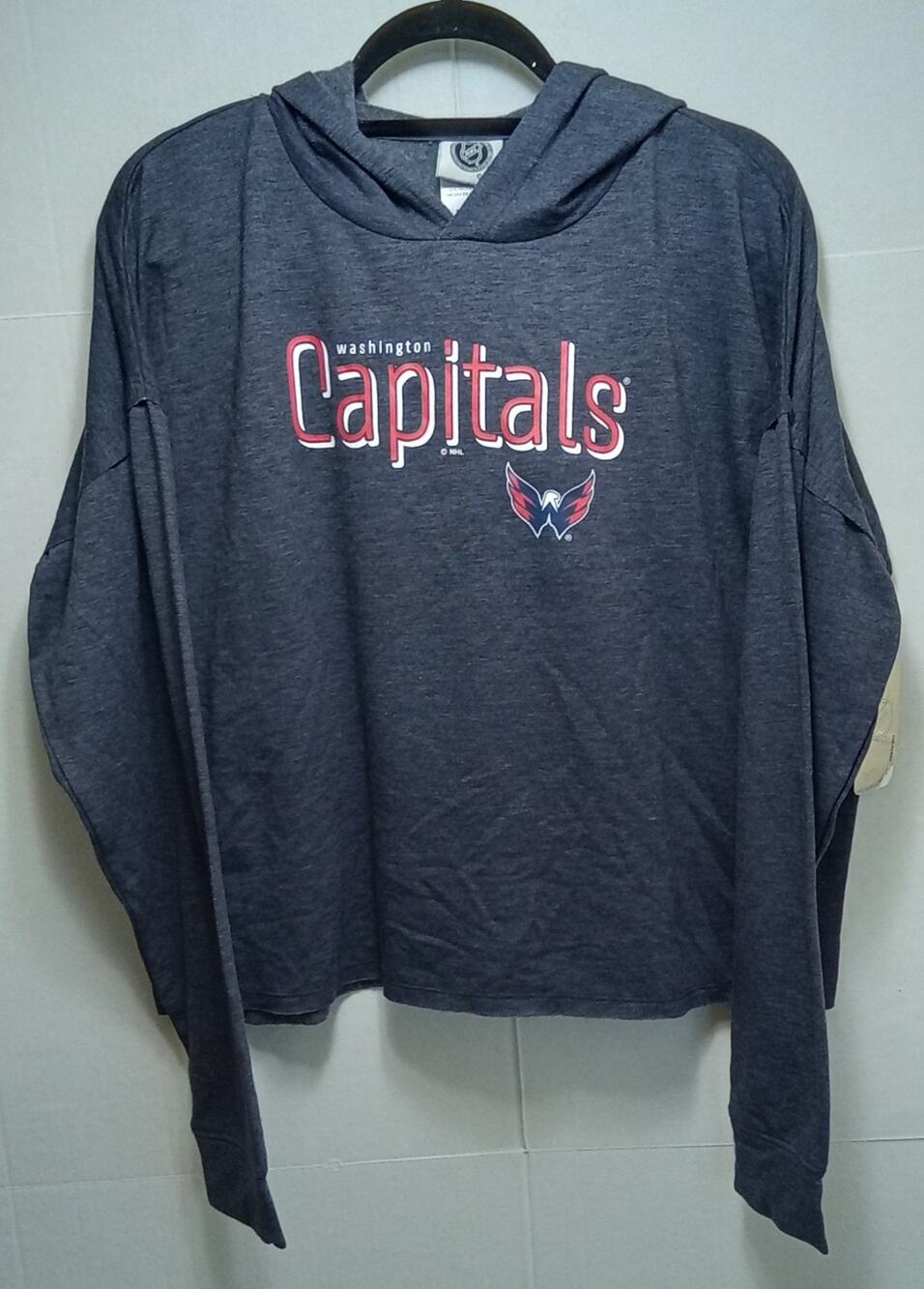 Washington Capitals NHL Long Sleeve Hoodie Women's Large